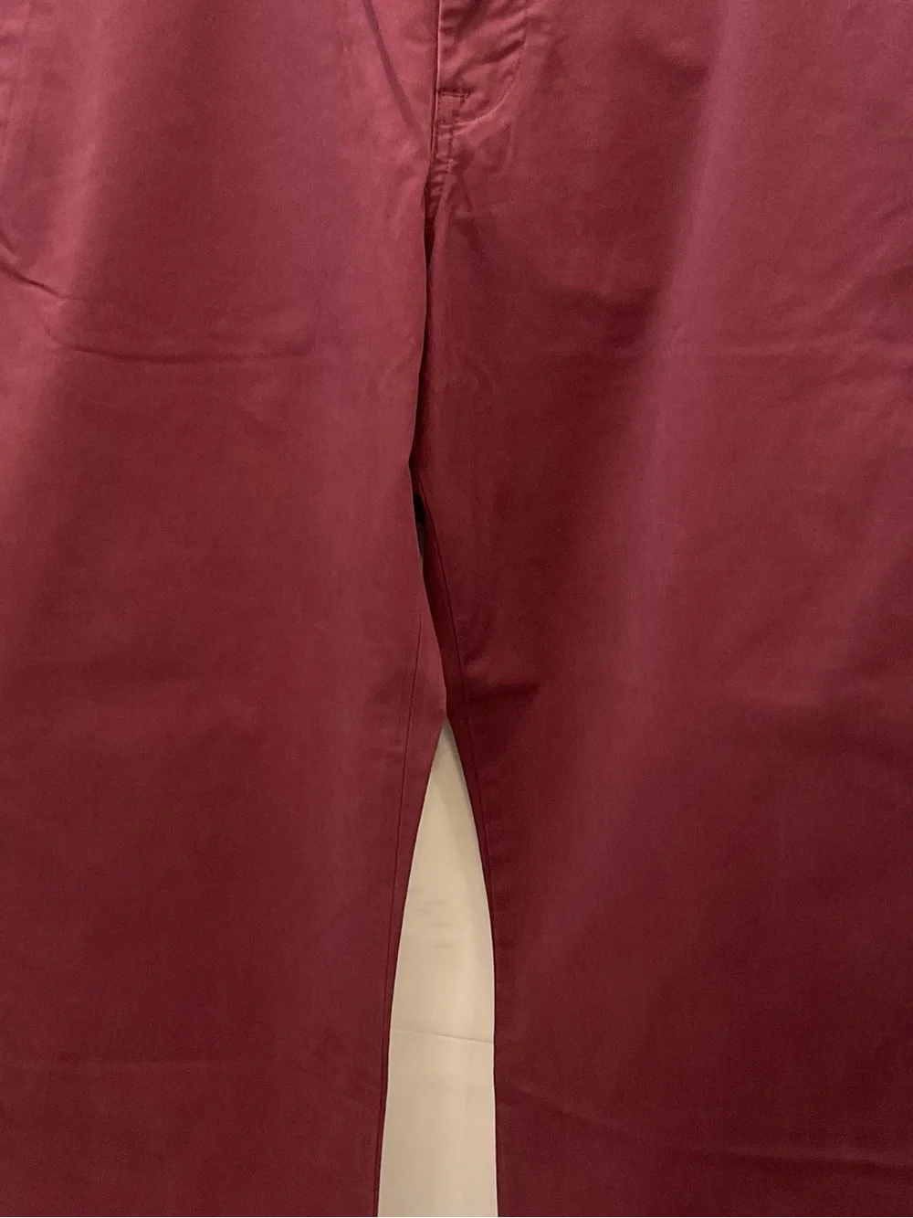 POLO Ralph Lauren BURGUNDY WINE Stretch Straight Fit Chino Pants size 38-30 T80